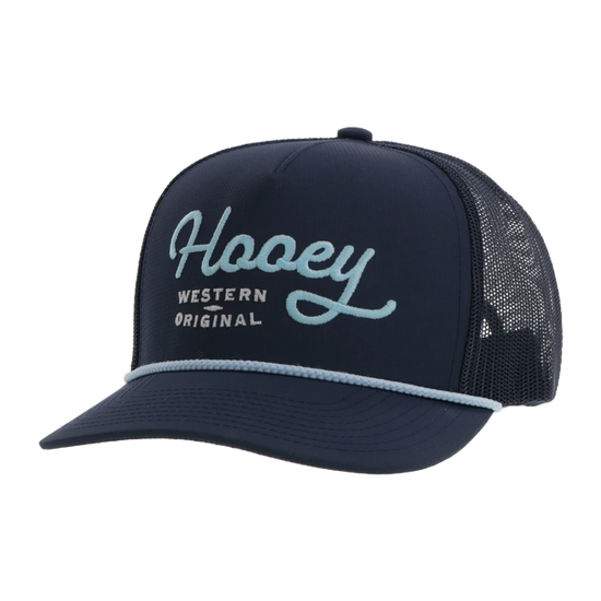 Hooey "OG" 5-Panel Navy & Blue Snapback Hat 2460T-NV