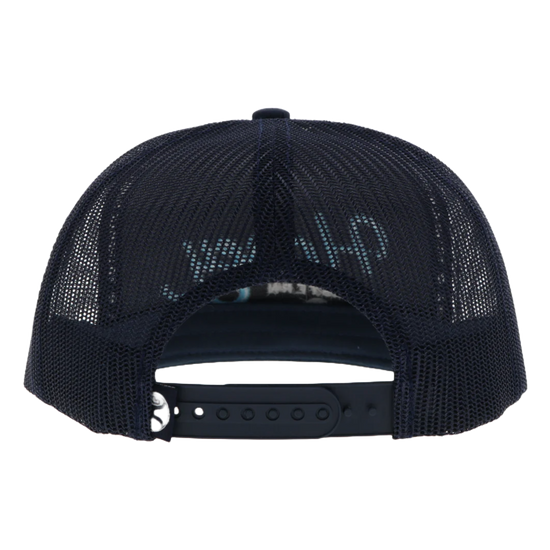 Hooey "OG" 5-Panel Navy & Blue Snapback Hat 2460T-NV