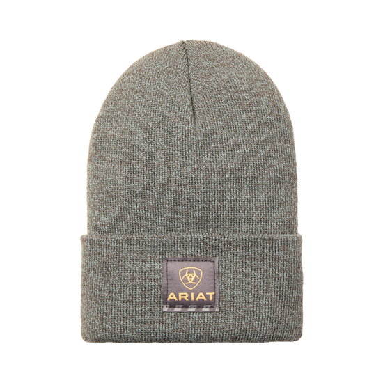 Ariat Men's Rebar Balsam Green Work Beanie 10053446