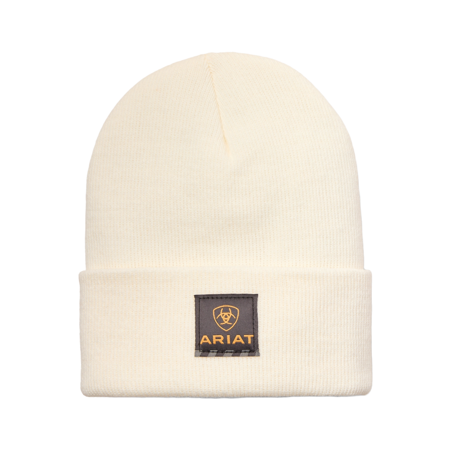 Ariat Men's Rebar Natural White Work Beanie 10053448