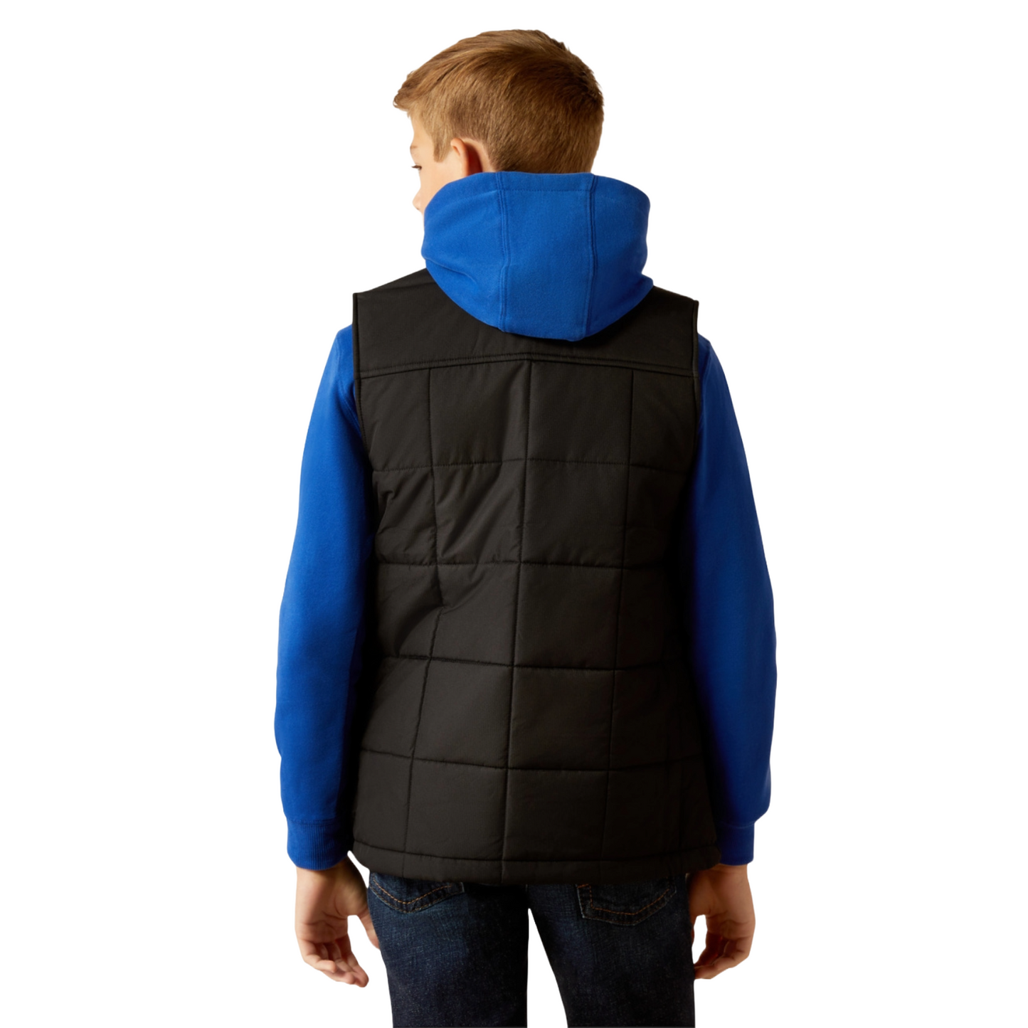 Ariat Youth Boy's Crius Black Insulated Vest 10051985