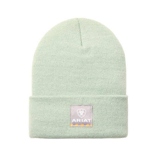 Ariat Ladies Rebar Watch Leaf Green Beanie Cap 10053442