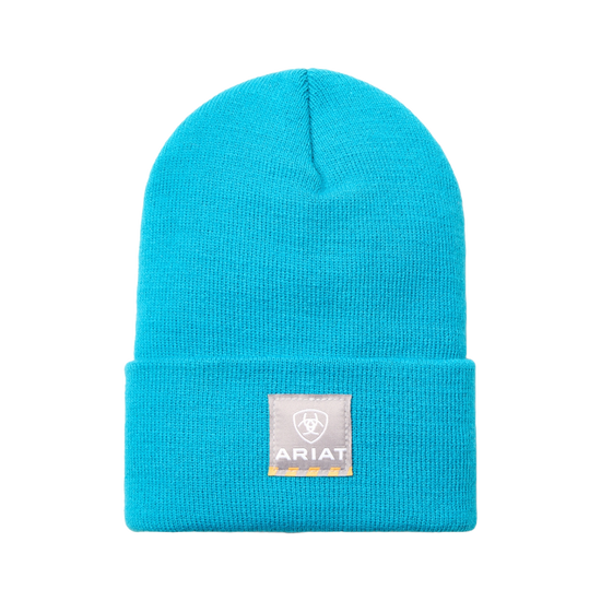 Ariat Ladies Rebar Watch Teal Blue Beanie Cap 10053444