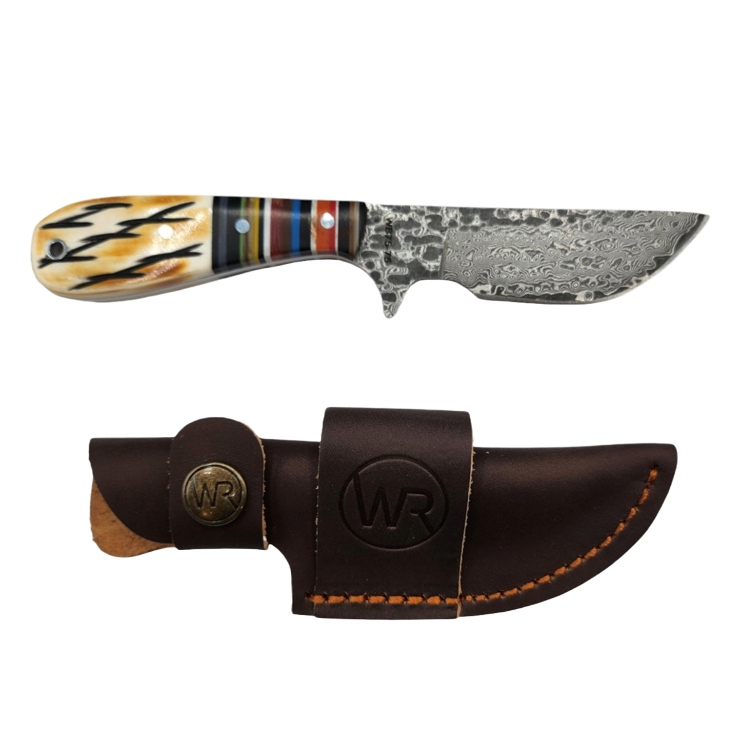 Whiskey Bent Hat Co. Bandito Ciervo Skinner Knife WB75-75