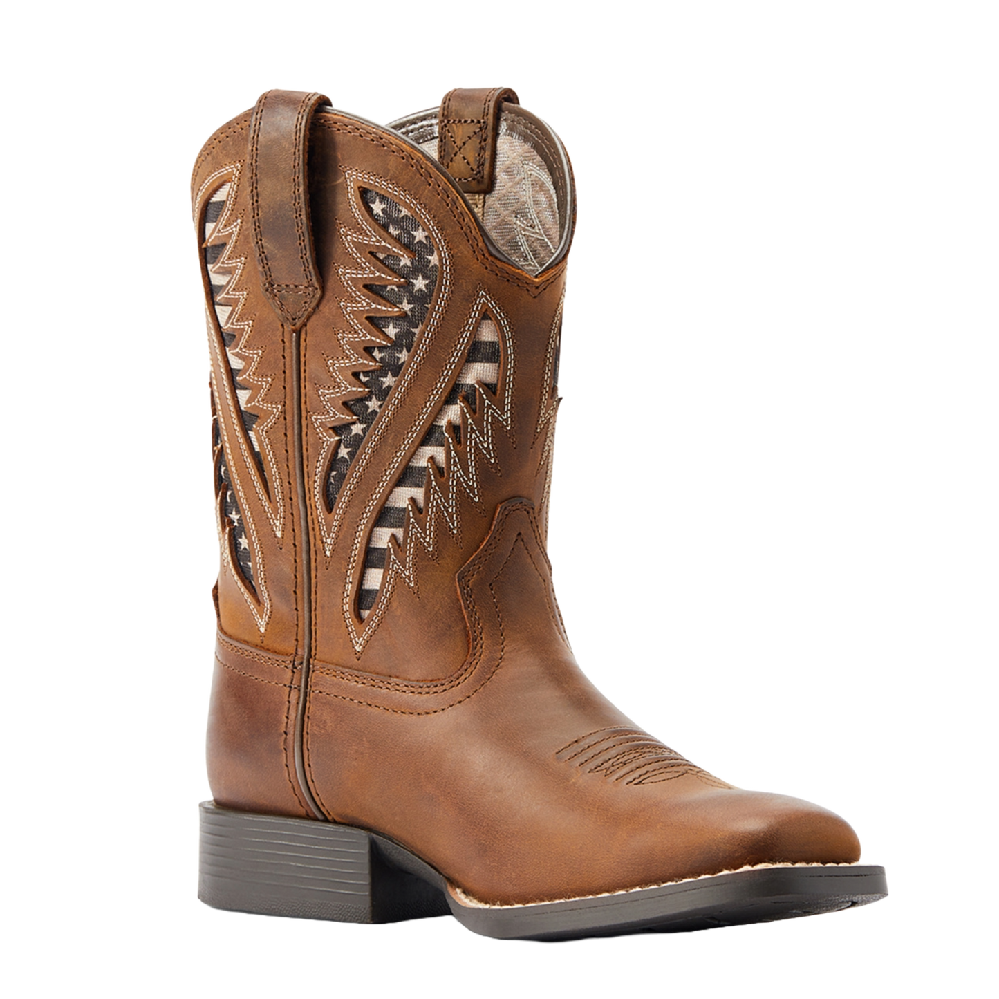 Ariat® Children's Quickdraw VentTEK™ Distressed Tan Boots 10044485