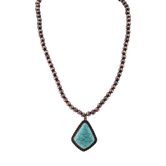 Montana Silversmiths Desert Treasure Turquoise Necklace ANC5416