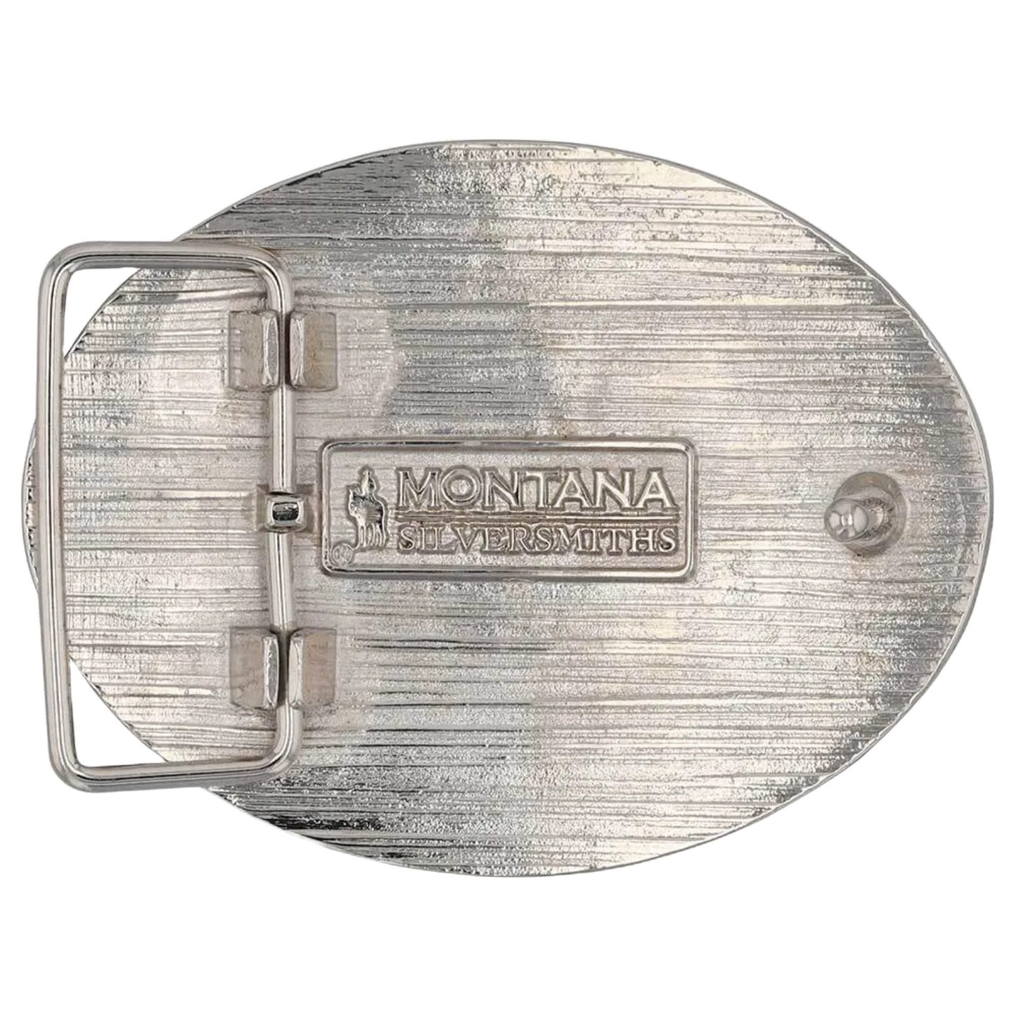 Montana Silversmiths Tri-Tone Christian Cowboy Attitude Buckle A1005