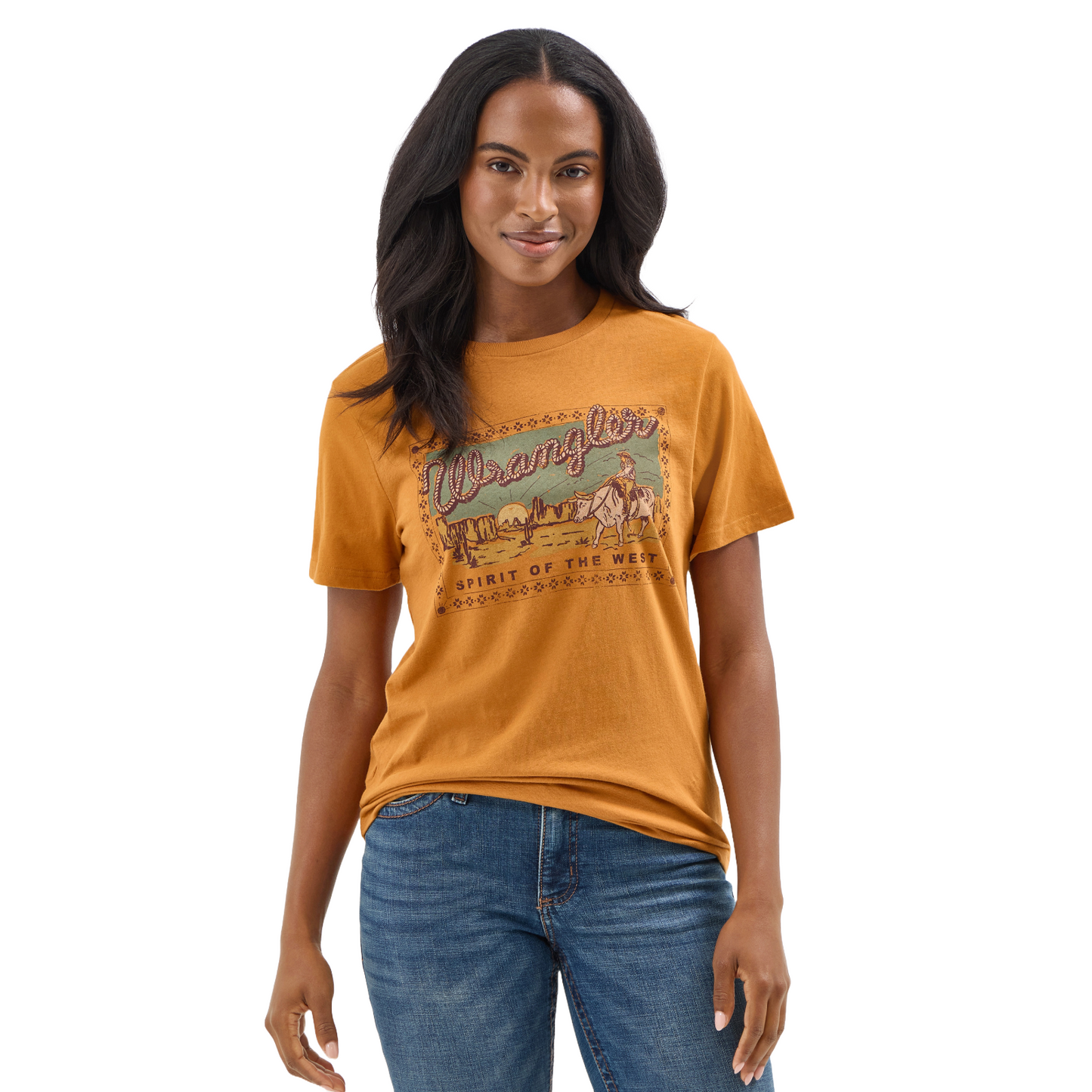 Ladies brown t shirt best sale