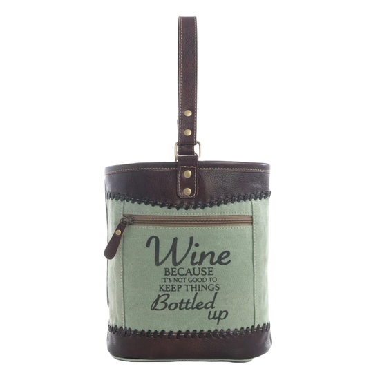 Myra Bag Ladies Bottled Up Double Wine Carrier Bag S-9896