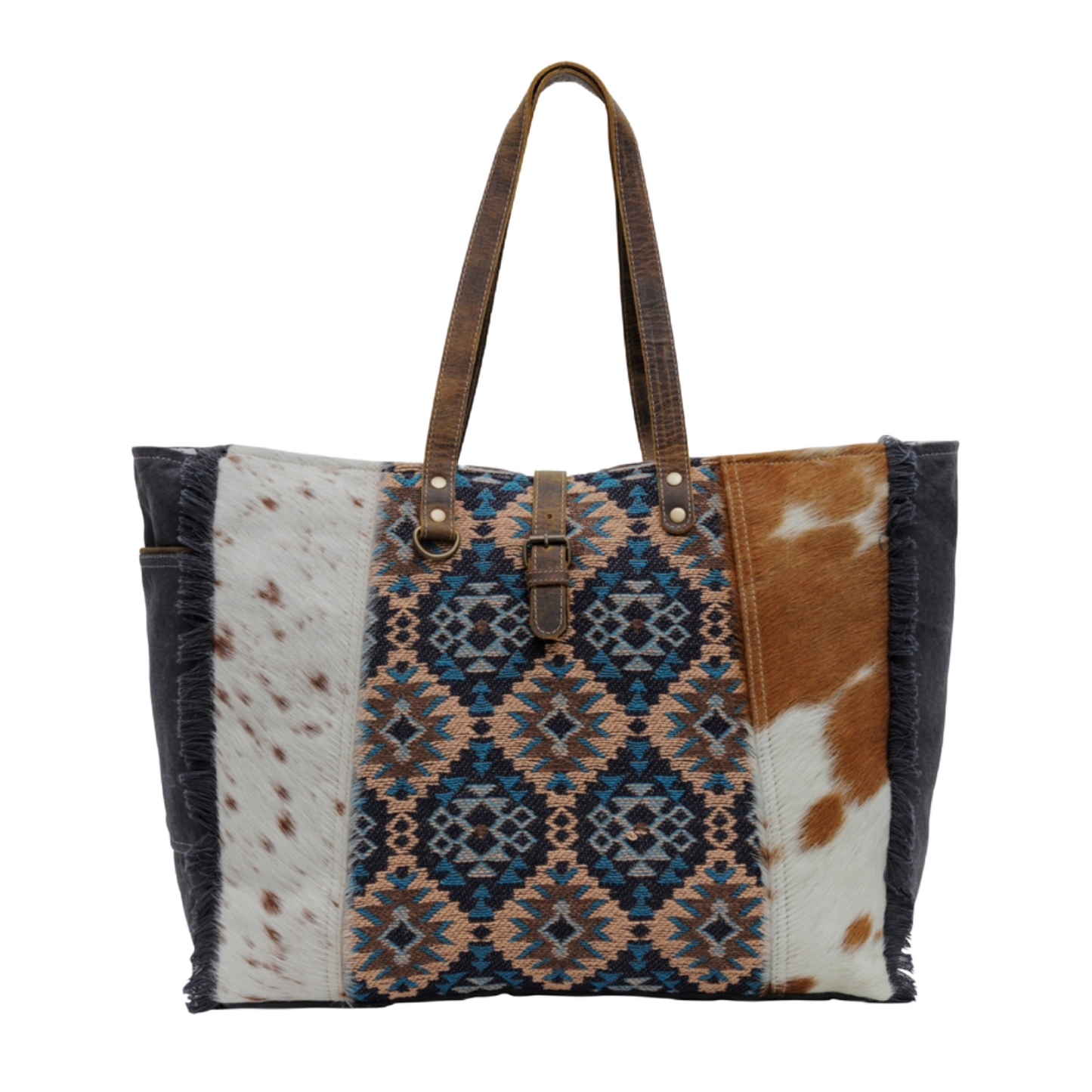 Myra Bag Ladies Vanessia Aztec Weekender Tote Bag S-6141