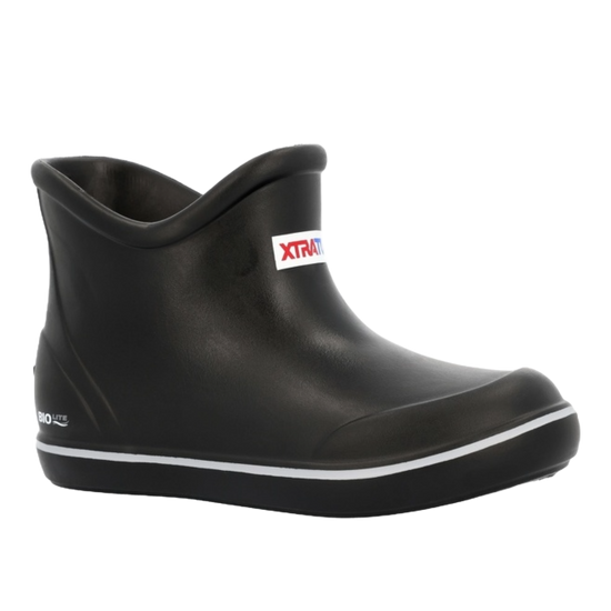 XTRATUF Children's TUFS Black Ankle Deck Boots XKTF001C