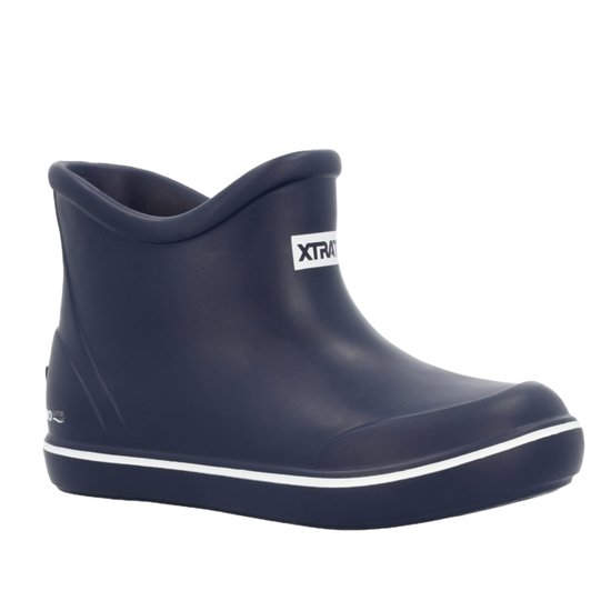 XTRATUF Children's TUFS Navy Ankle Deck Boots XKTF201C