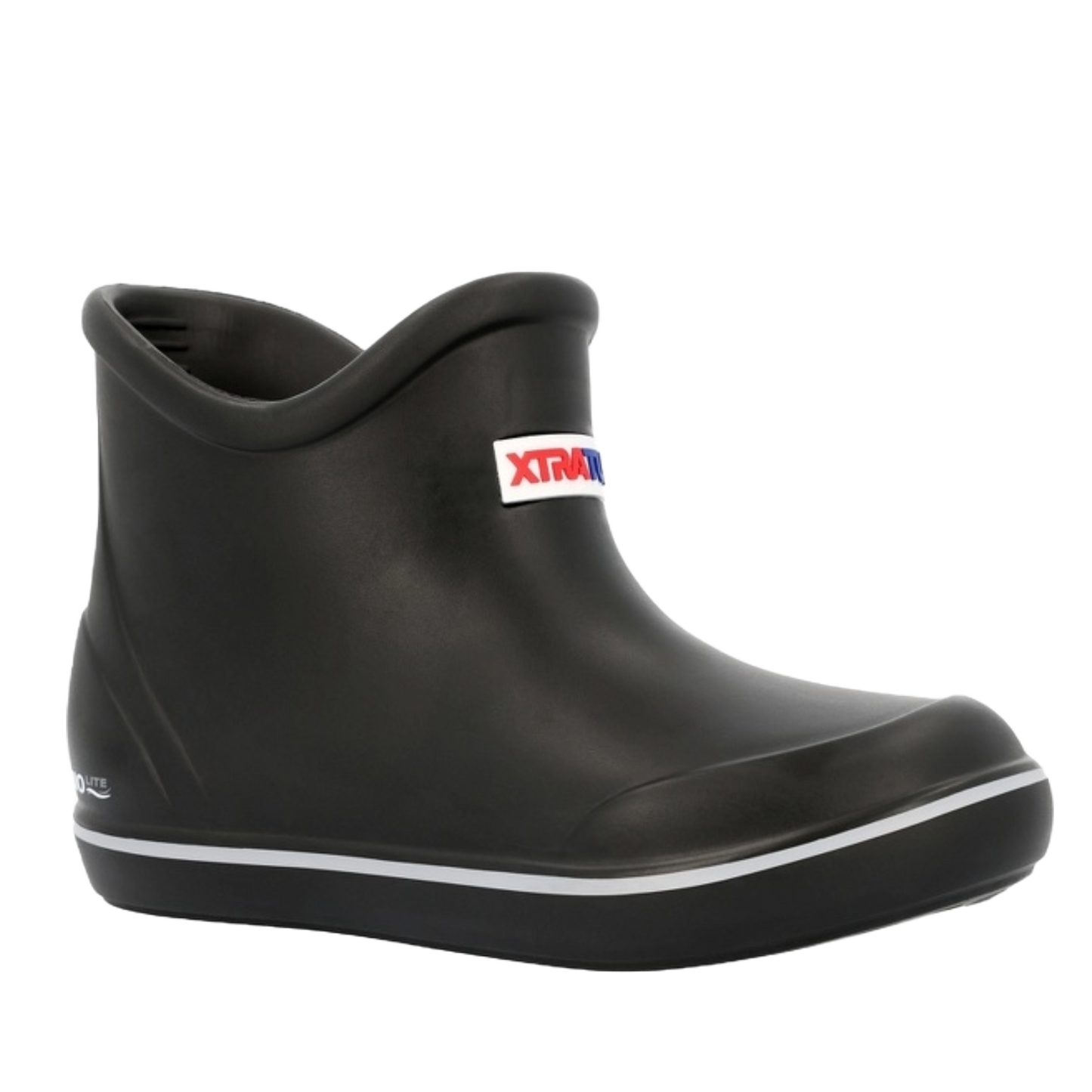 XTRATUF Youth TUFS Black Ankle Deck Boots XKTF001Y