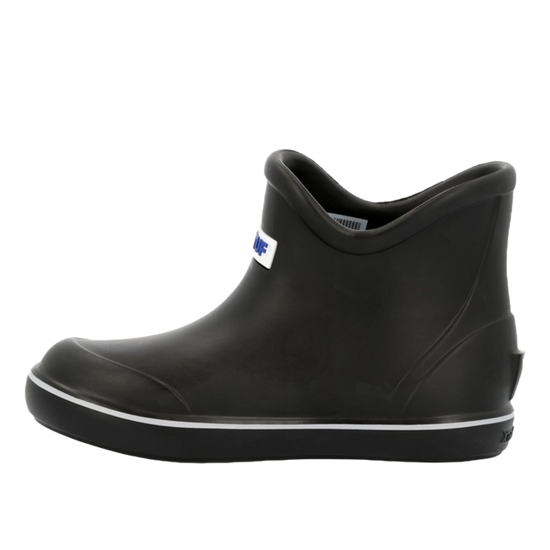 XTRATUF Youth TUFS Black Ankle Deck Boots XKTF001Y