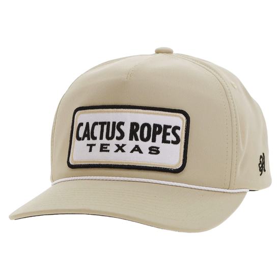 Hooey Men's "CR104" Cactus Ropes Tan Snapback Hat CR104