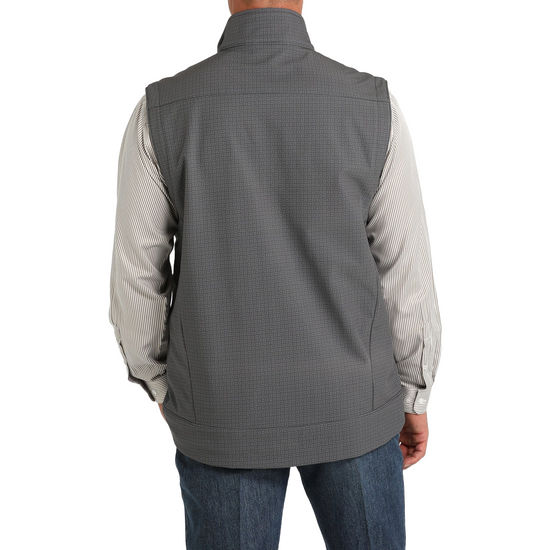 Cinch Men's Concealed Carry Grey Bonded Vest MWV1541008