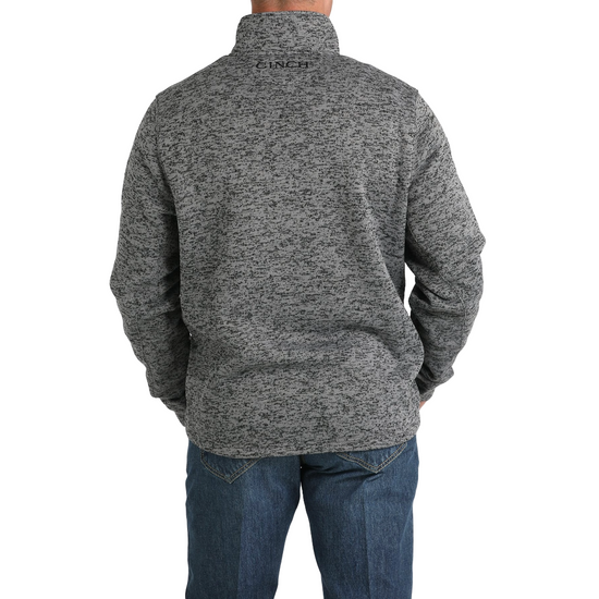 Cinch Men's Match Boy's Grey 1/4 Zip Pullover MWK1080014