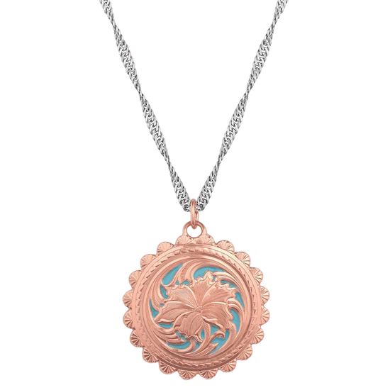 Montana Silversmiths Ladies Emma's Sunlight Rose Gold Necklace NC5836RG