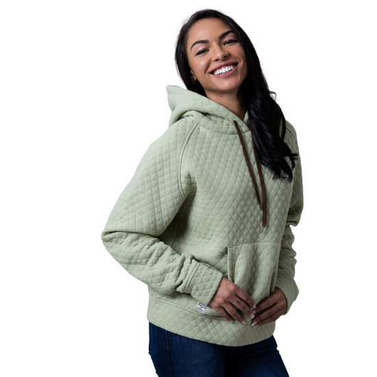 Kimes Ranch Ladies Angel Fire Sage Green Hoodie WHO0000038-SAGE