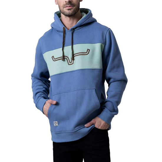 Kimes Ranch Men's Ripon Slate Blue Hoodie MHO0000018