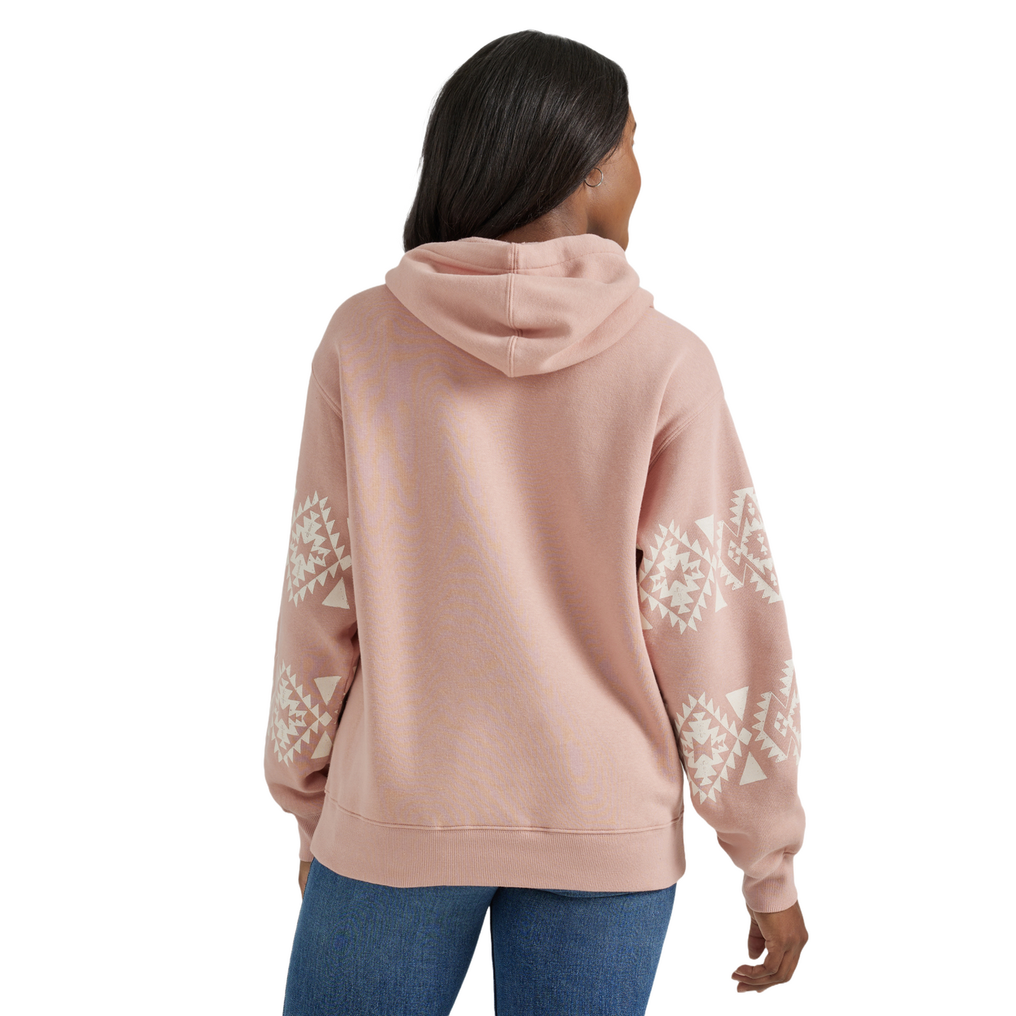 Wrangler Ladies Retro® Punchy Graphic Pink Pullover Hoodie 112356679