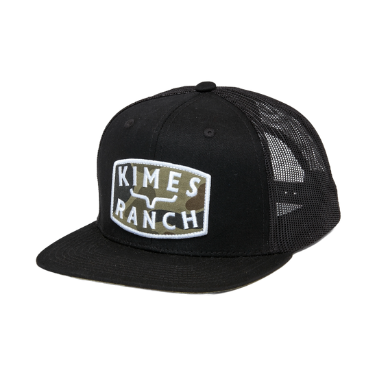 Kimes Ranch Men's Roy Black Trucker Hat UHA0000137-BLK