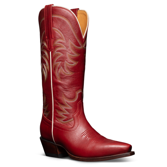 Tecovas Ladies The Annie Scarlet Red Western Boot 20007SCR