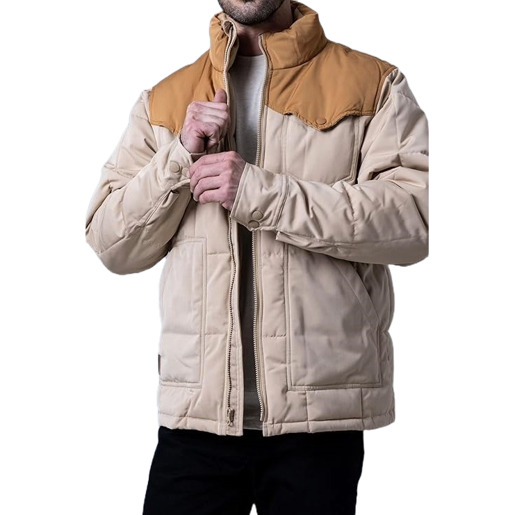 Kimes Ranch Men's Colt Tan Quilted Jacket MJA0000028-TAN