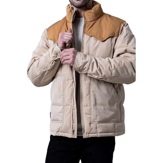 Kimes Ranch Men's Colt Tan Quilted Jacket MJA0000028-TAN