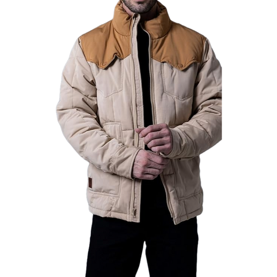 Kimes Ranch Men's Colt Tan Quilted Jacket MJA0000028-TAN