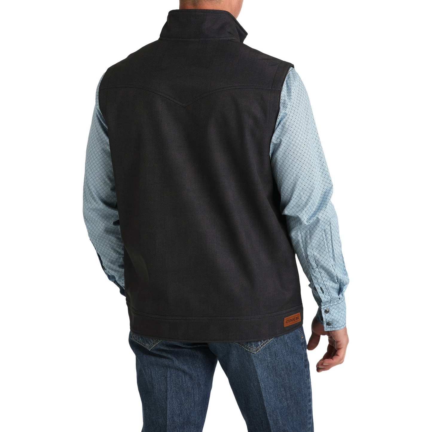 Cinch Mens Charcoal Conceal Carry Bonded Vest MWV1592003