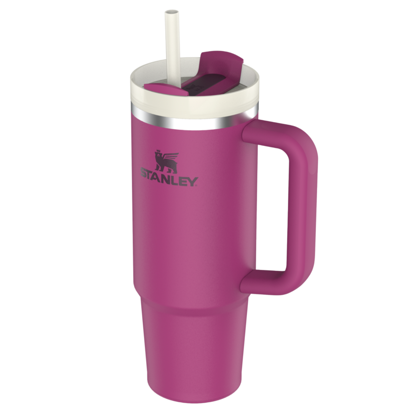 Stanley Quencher H2.0 FlowState 40oz Fuchsia Tumbler 10-11825-055