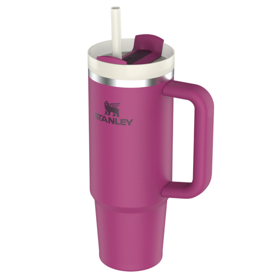 Stanley Quencher H2.0 FlowState 40oz Fuchsia Tumbler 10-11825-055