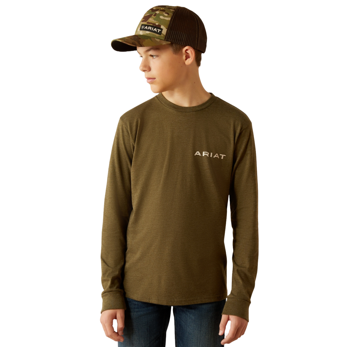 Ariat Boys Boarded LOTF Hex T-Shirt 10054007