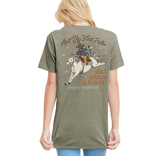 Simply Southern Ladies Prairie Dust Shirt SS-FIRSTRODEO-PRDUST