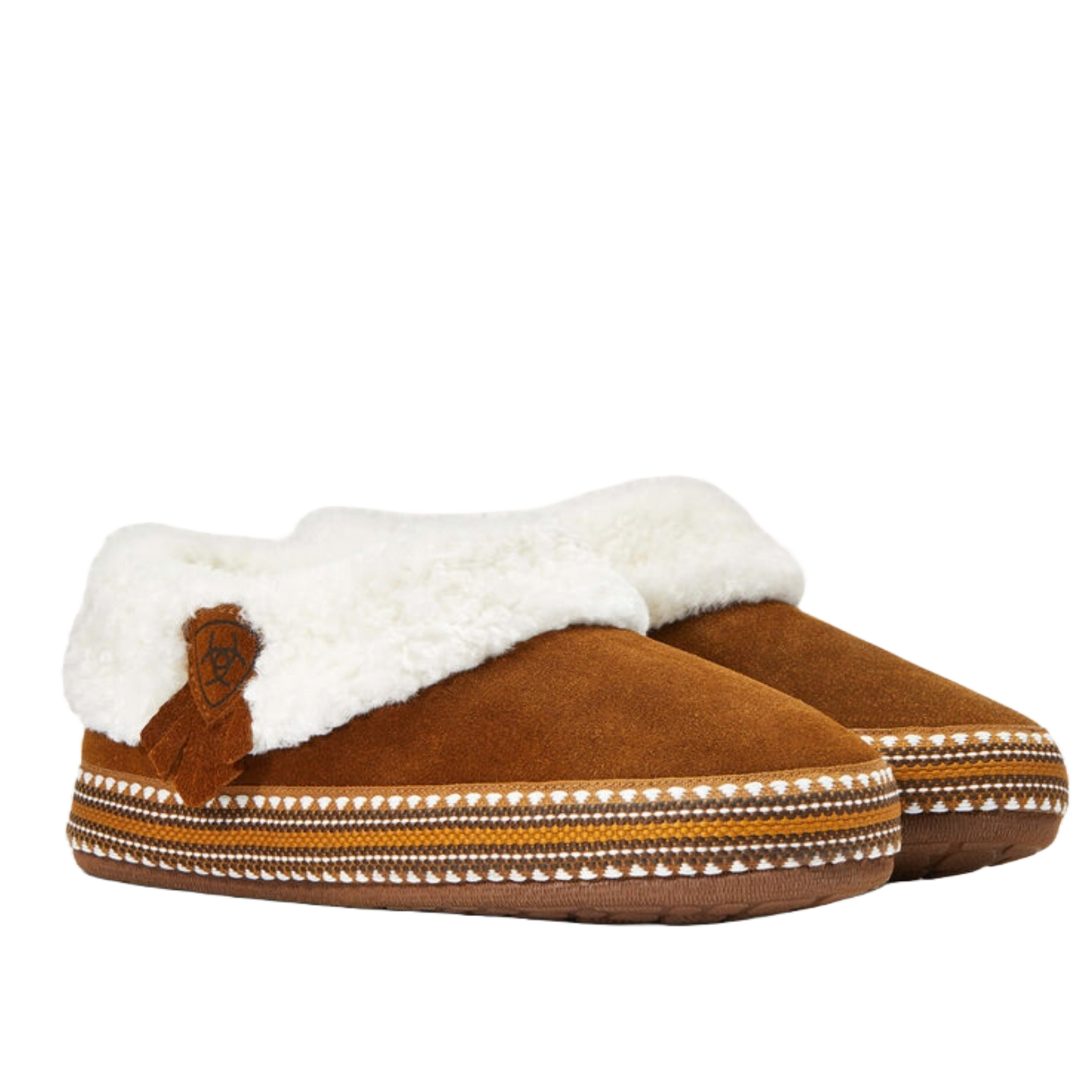 Ariat Ladies Melody Chocolate Brown Western Slippers AR2827-200