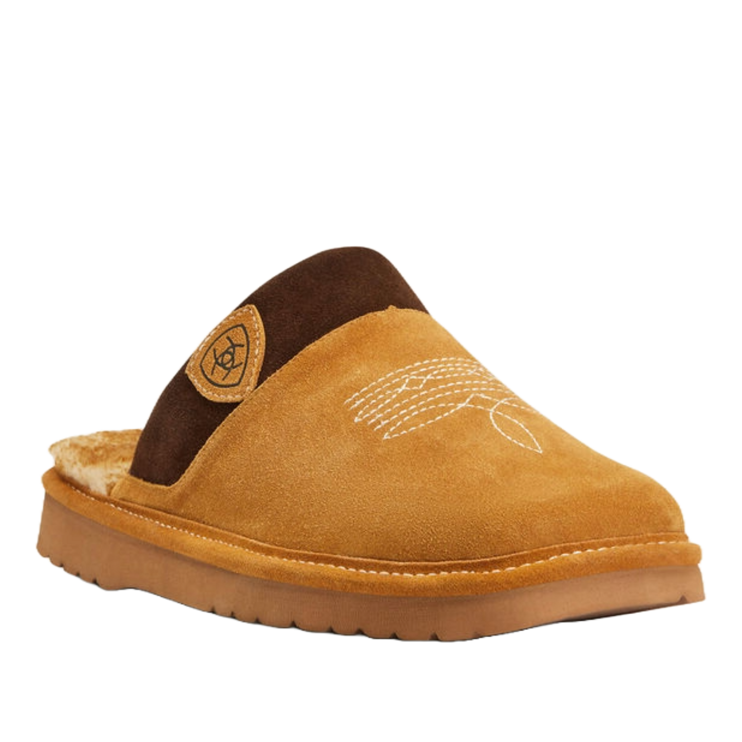 Ariat Men's Silversmith Square Toe Chestnut Brown Slipper AR2842-200