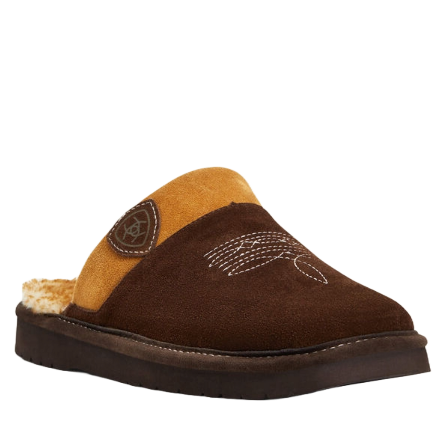 Ariat Men's Silversmith Square Toe Chocolate Brown Slipper AR2842-220