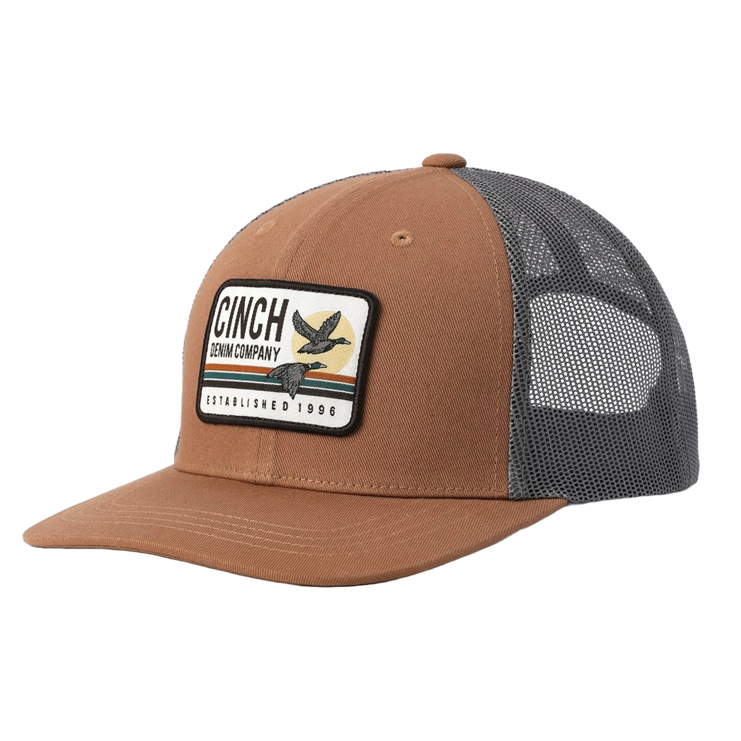 Cinch Men's Gold Flying Duck Trucker Cap MCC0110017