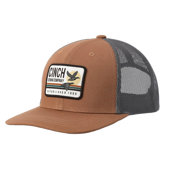 Cinch Men's Gold Flying Duck Trucker Cap MCC0110017