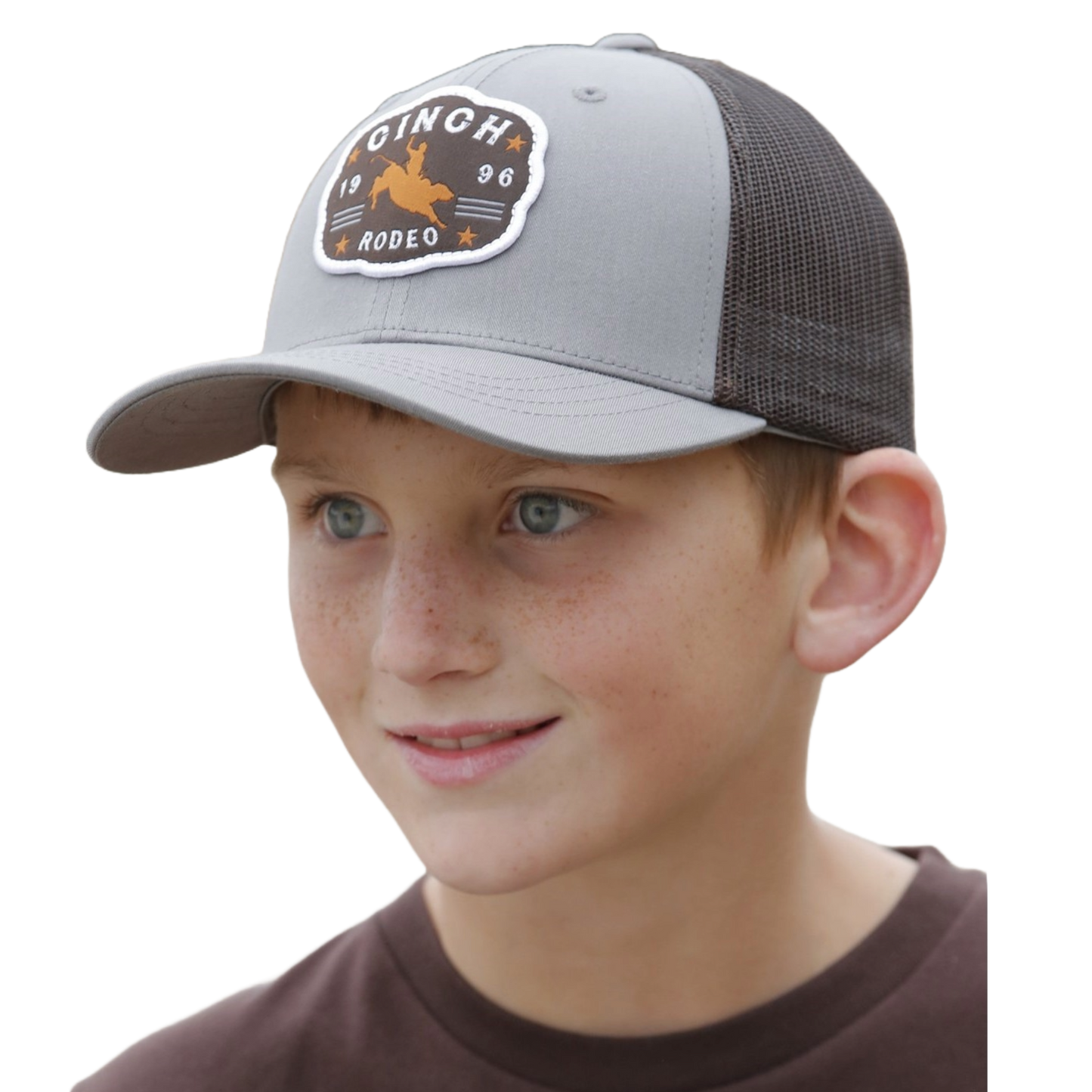 Cinch Boys Grey Trucker Cap MCC0606029