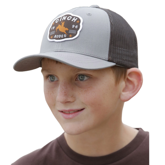 Cinch Boys Grey Trucker Cap MCC0606029