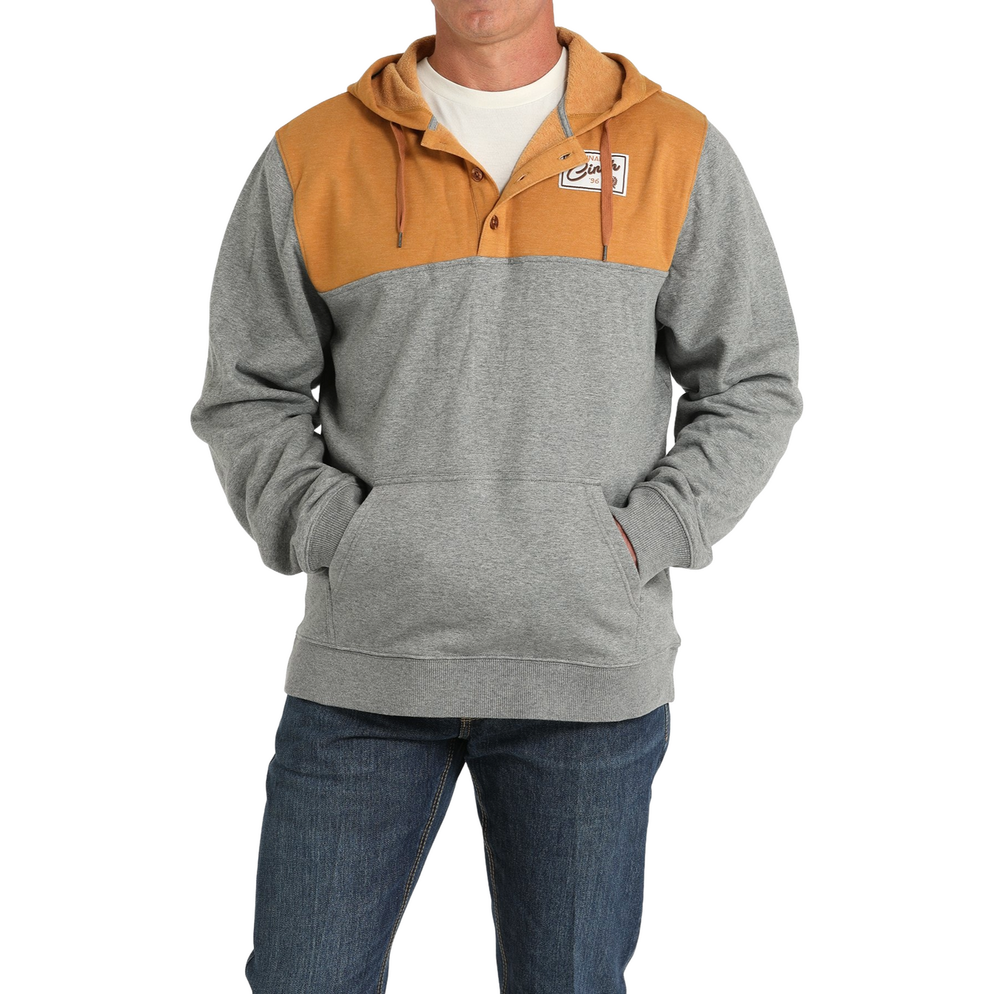 Cinch Men's Multi Color Blocked Hoodie MWK1917001