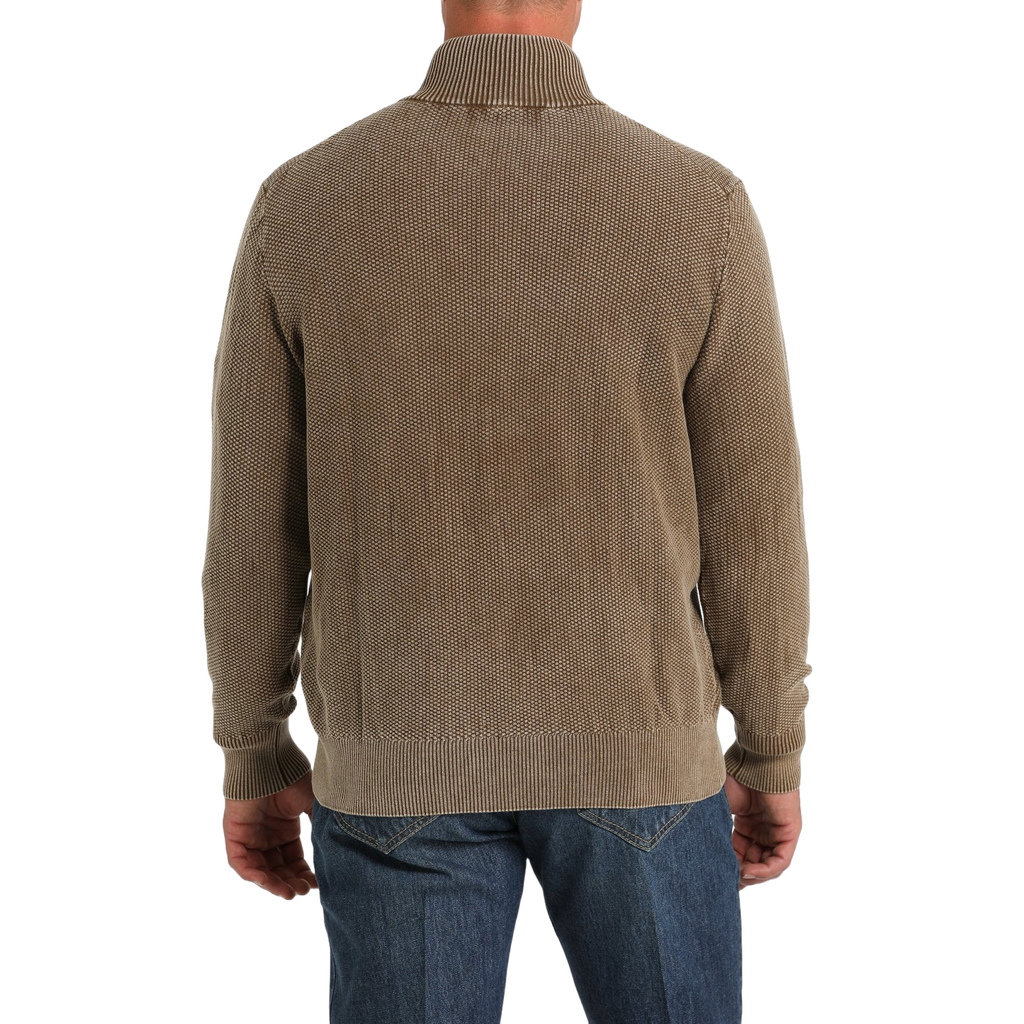 Cinch Men's Brown Jacquard Pullover MWK1916001