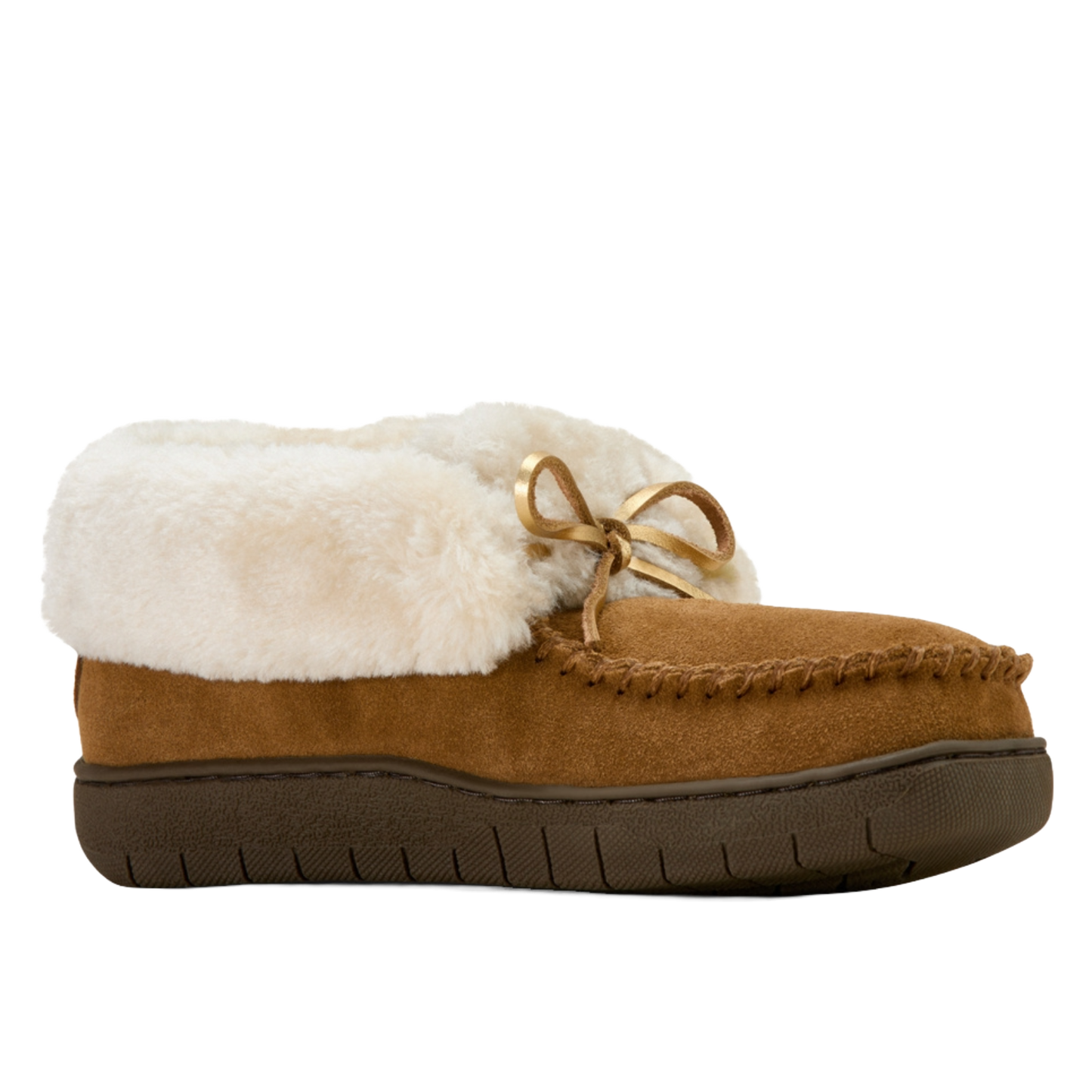 Ariat Ladies Dorothea Western Light Brown Ankle Moccasin Slipper AR4421-200