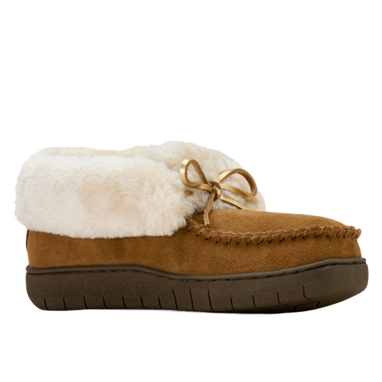 Ariat Ladies Dorothea Western Light Brown Ankle Moccasin Slipper AR4421-200