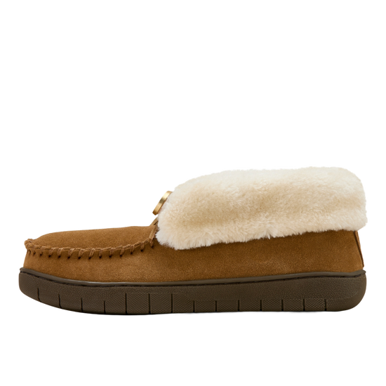 Ariat Ladies Dorothea Western Light Brown Ankle Moccasin Slipper AR4421-200