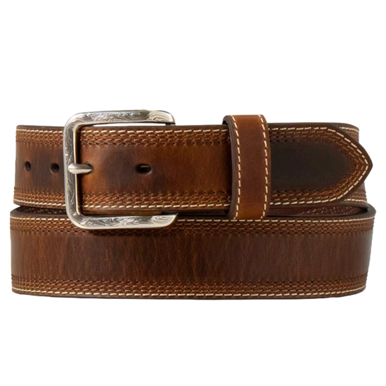 Ariat Men's Brown Leather Belt A1043102