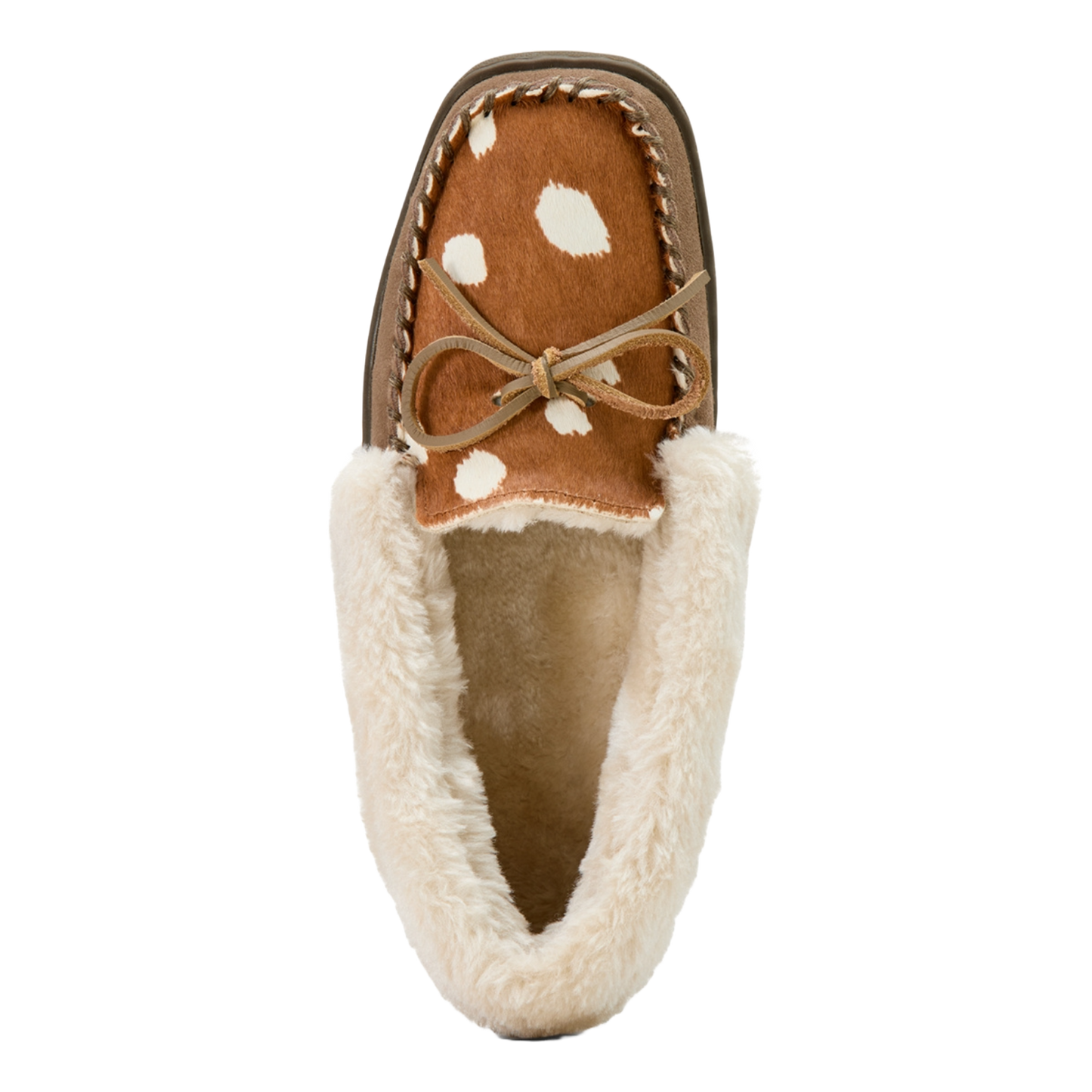 Ariat Ladies Ivy Chestnut Brown Moccasin Slippers AR4419-981