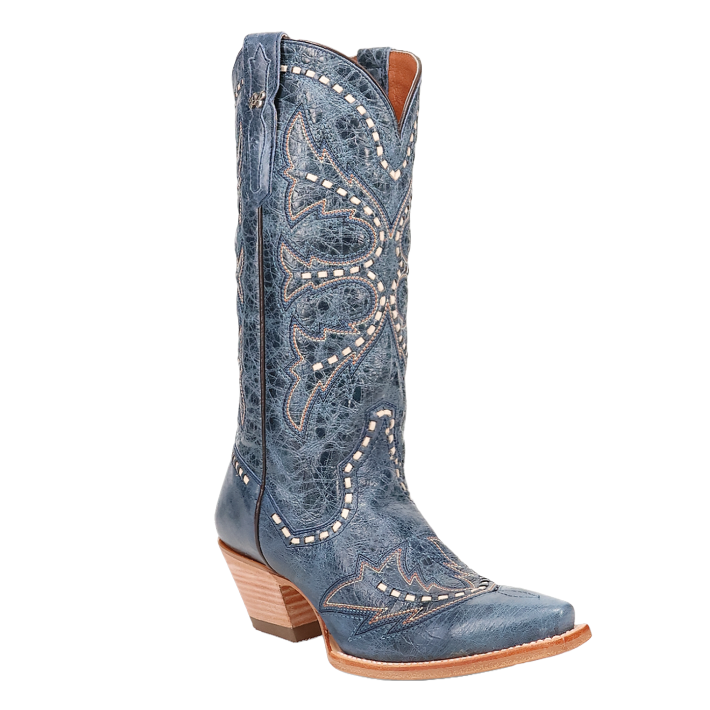 Dan Post Ladies Mesa Leather Blue Western Boots DP7019